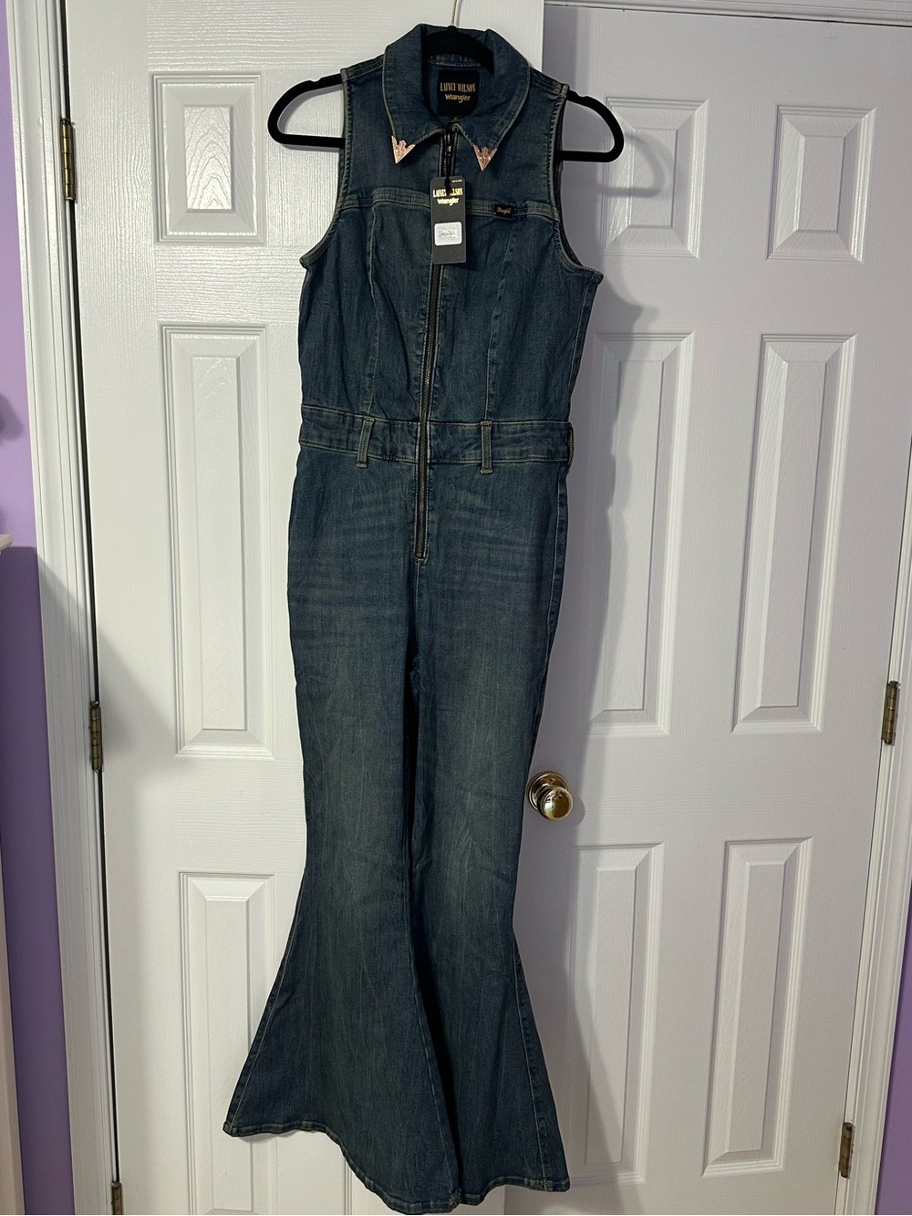 NWT Lainey Wilson x Wrangler Denim Catsuit M